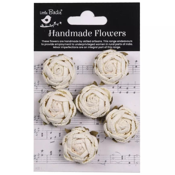 English Roses Ivory Pearl Flowers