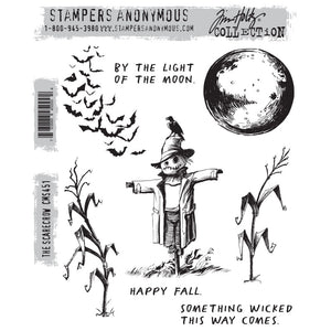 Tim Holtz Rubber Stamp The Scarecrow