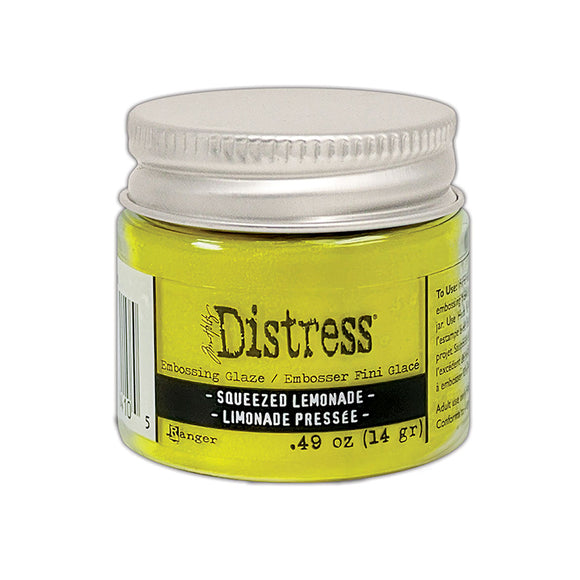 Distress Embossing Glaze Squeezed Lemon