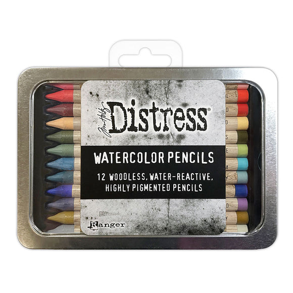 Distress Watercolor Pencils Set 6