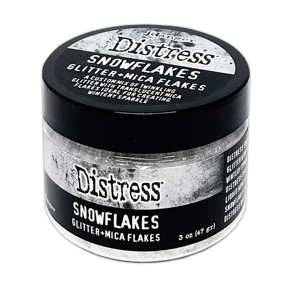 Distress Snowflakes Glitter + Mica Flakes