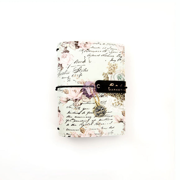 Traveler Journal Cover: Minty Dreams Passport Size
