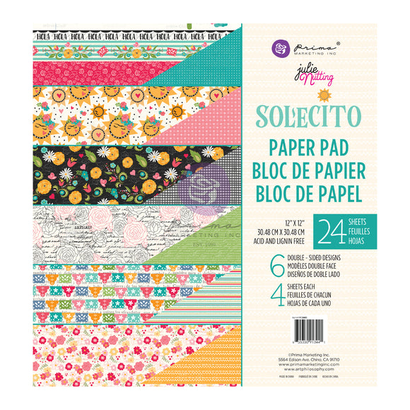 Solecito 12x12 Paper Pad