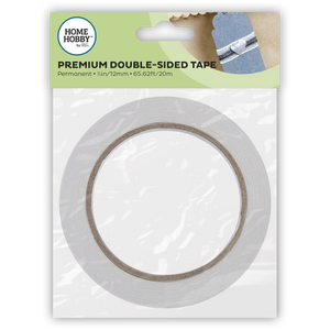 Premium Double-Sided Tape (1/2in x 65.6ft)