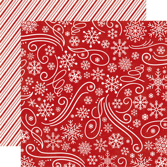 A Perfect Christmas Snowflake Swirl