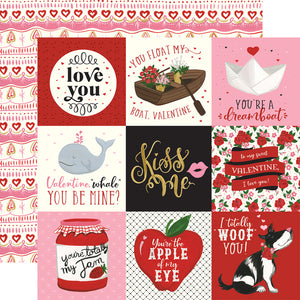 Be My Valentine: 4x4 Journaling Cards