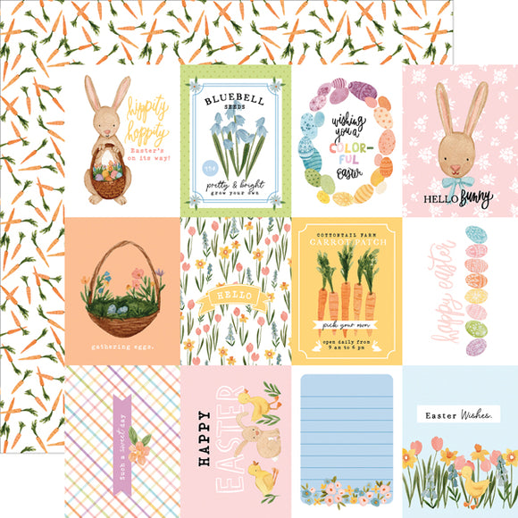 Happy Easter: 3x4 Journaling Cards