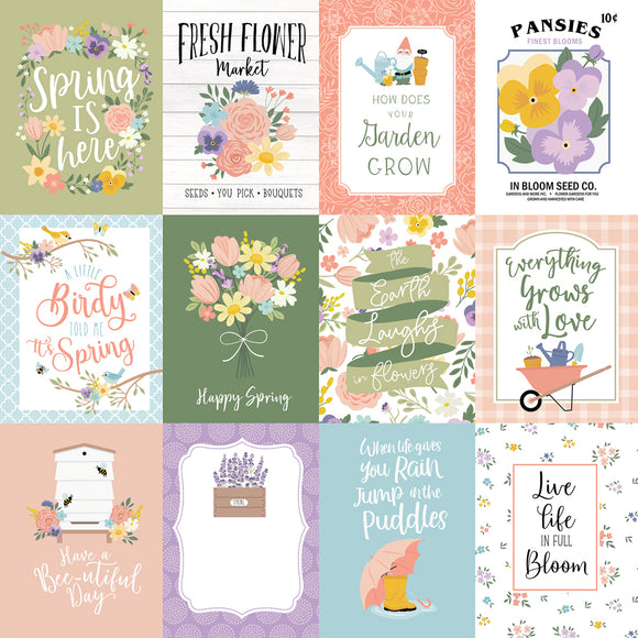 It's Spring Time: 3x4 Journaling Cards