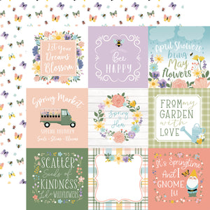 It's Spring Time: 4x4 Journaling Cards