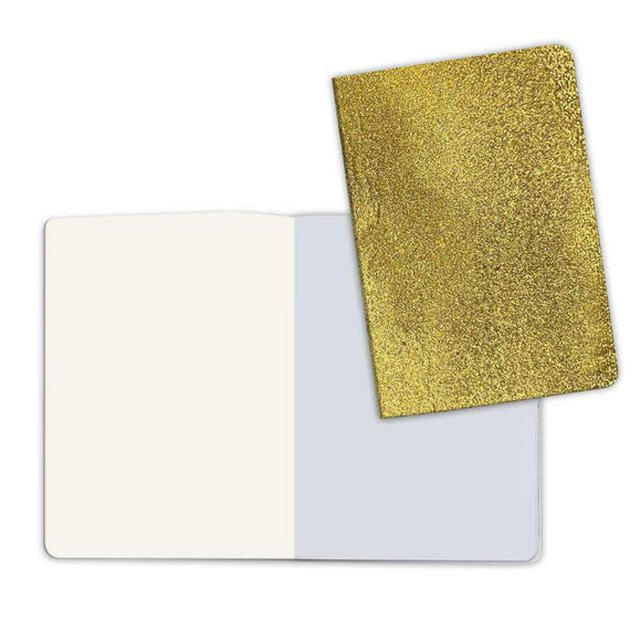 Stone Paper Notebook: Gold
