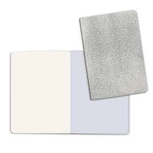 Stone Paper Notebook: Silver