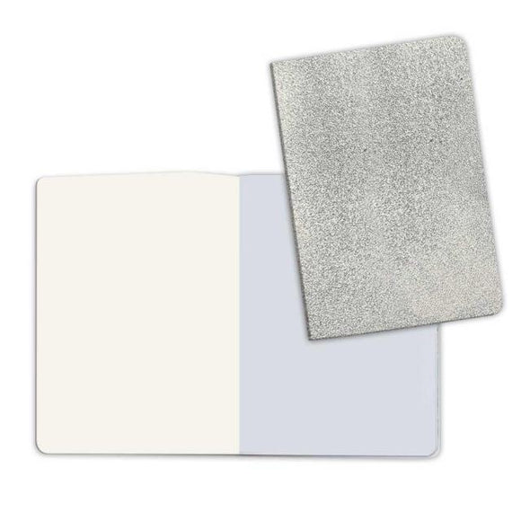 Stone Paper Notebook: Silver