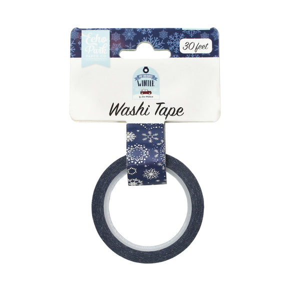 Frosted Snowflakes Washi Tape - Echo Park - My Favorite Winter