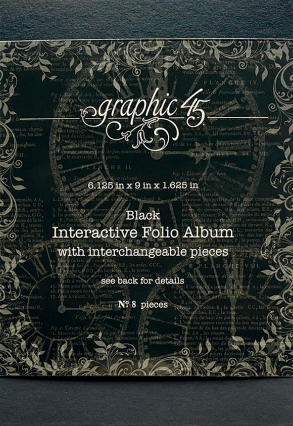 Black Interactive Folio Album
