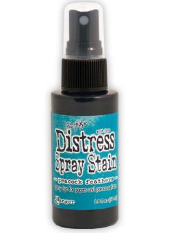 Distress Spray Stain Peacock Feathers