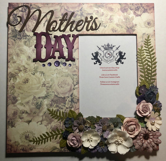 Mother's Day Floral Frame