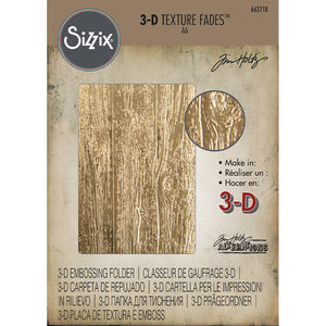 Sizzix: Lumber 3D Embossing Folder