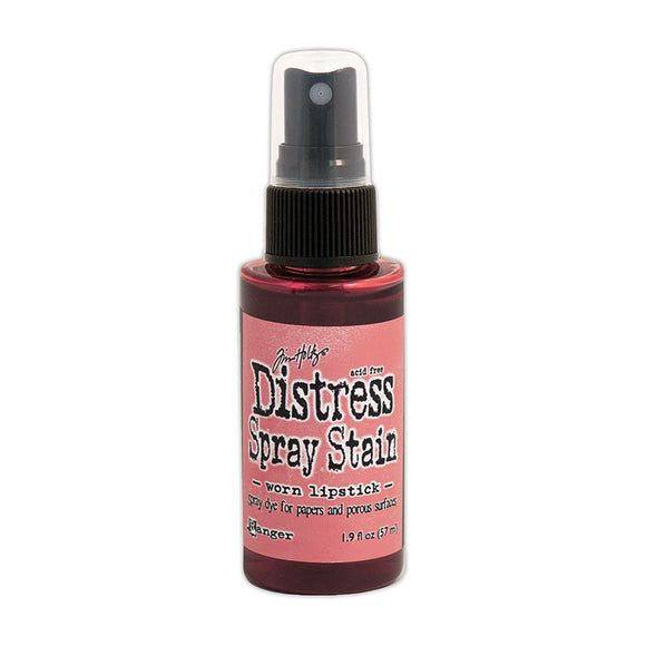 Distress Spray Stain: Worn Lipstick